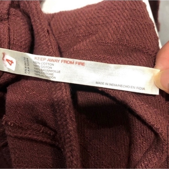 free people jumpsuit C rum raisin - Picture 8 of 16